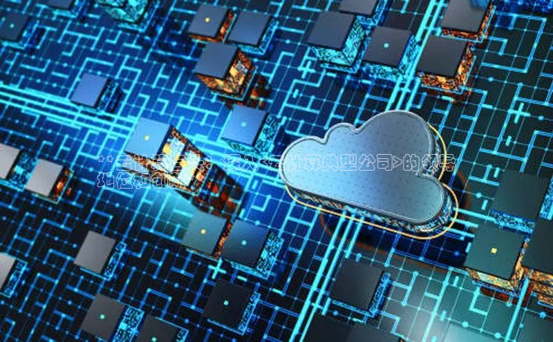 凯捷体育华扬联众**云计算巨头：深入<云计算典型公司>的领导
地位和创新**