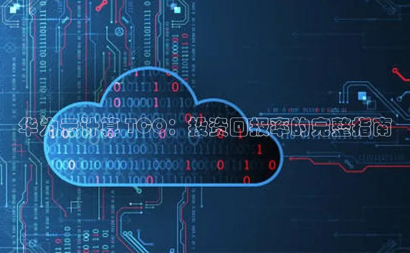 凯捷体育普信公司华为云计算 TCO：投资回报率的完整指南